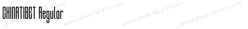 CHINATIBET Regular字体转换